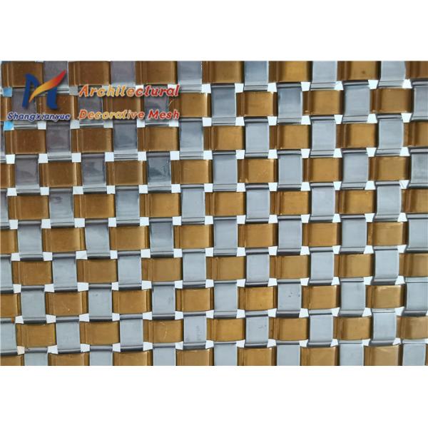 Flat Museums Architectural Stainless Steel Mesh Screen 12.8mm