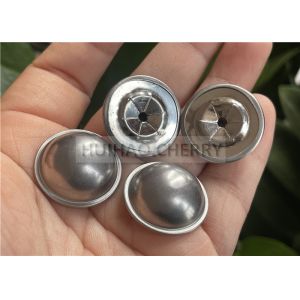 China 7/8 22mm Stainless Steel Self Locking Caps 7.8mm Hieght X 22mm OD To Fasten Thermal And Acoustic Insulation Materials on sale