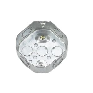 Concealed Galvanised Steel Junction Box Small Metal Electrical Box Customized