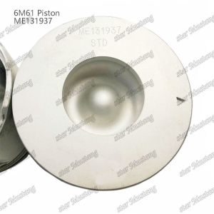6M61 Engine Piston ME131937 For Mitsubishi Engine Spare Parts