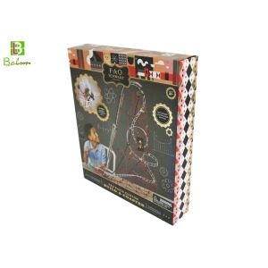 Square Custom Printed Packaging Boxes , Flat Cardboard Boxes High Hardness