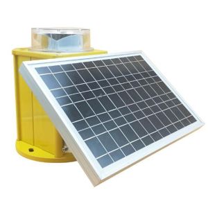 ICAO solar medium intensity light, tower waring light, solar l864 light, chimney