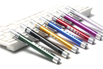 Pen light Medical Aluminum Alloy Nurse LED Penlight Doctor pen with light