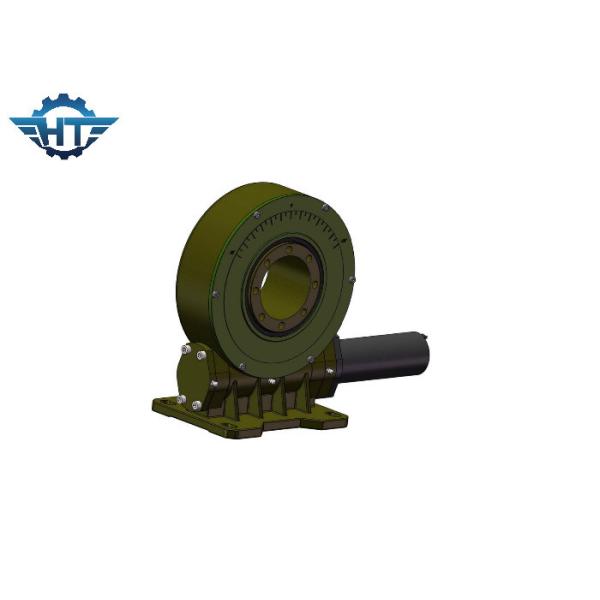 61/1 Ratio Vertical Worm Gear Slewing Bearing With Enclosed House For Solar