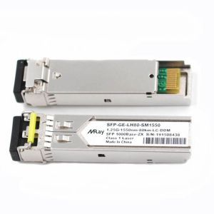 1.25G SFP 1550nm 120km SFP LC Module For Access Network SFP Transceiver Modules