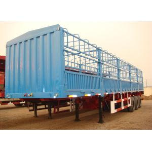 35T Payload 3 Axles 13m Stake Truck Semi Trailer