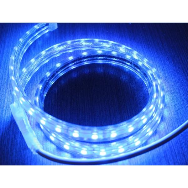 5050 AC strip lights 220V 60LED/M blue lighting