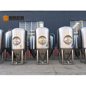 Micro Conical Fermentation Tank Stainless Steel SUS304 Material Polished Surface