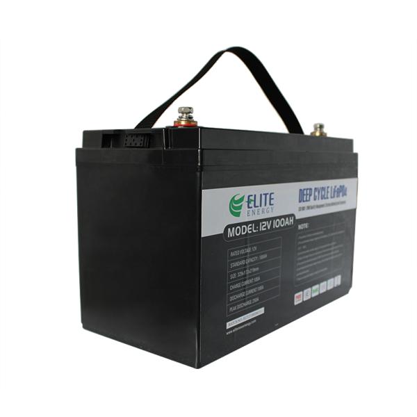 Lithium Iron Phospahte 1280Wh 12V 100Ah LiFePO4 Battery 5000 Cycles