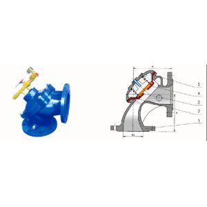 Cast Iron Water Pressure Reducing Valves 60mm EPDM Low Wear