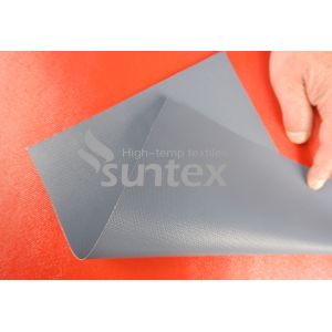 Food Grade Black Brown Ptfe Coated Fiberglass Fabric Chemical Corrosion