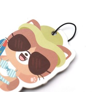 Long Lasting Hanging Car Perfume Paperboard Air Freshener