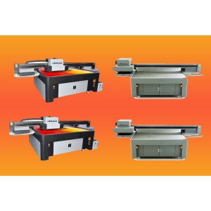 Quality UV Inkjet Printing Printer Konica 1024I 108 Sqm/hour White Color Light Oil Double Way for sale