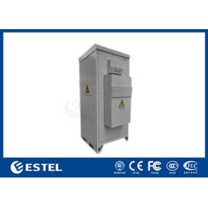 IP55 Sunproof Outdoor Power Cabinet Telecommunication Enclosure With Heat