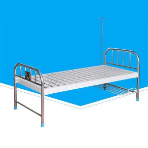 Stable Performance Metal Hospital Bed , Single Medical Adjustable Bed
