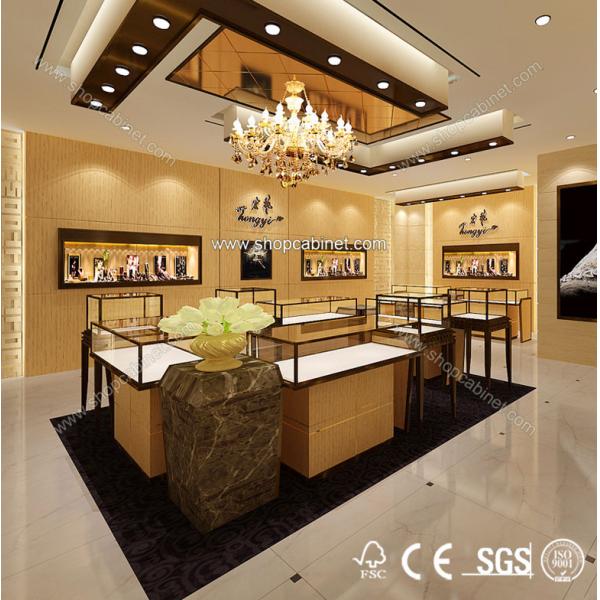 Buy Jewelry showcase led lights kiosk showcase for sale at wholesale prices