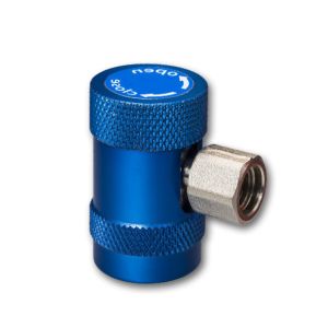 R1234yf AC Unit Repair Parts Steel Alloy Ac Quick Coupler Refrigerant HS -