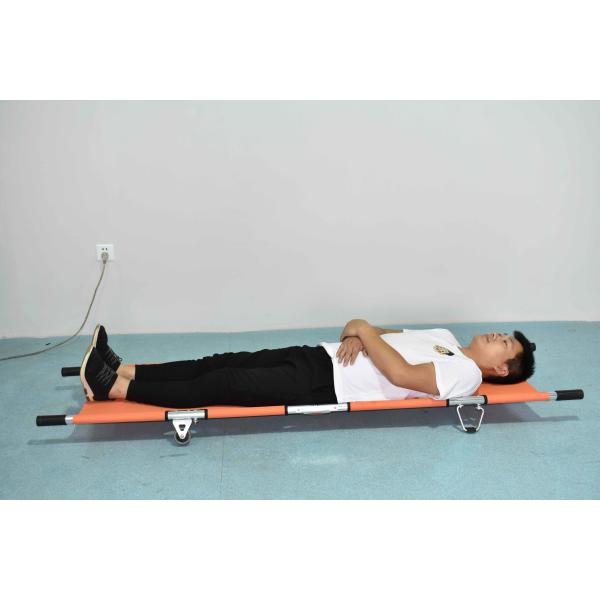 W550MM Wheeled Folding Medical Stretcher