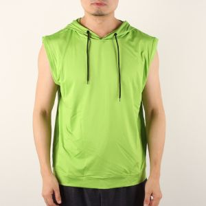 Men'S Casual Sleeveless 4 Way Spandex Hoody Vest
