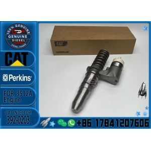 Common rail injector fuel injecto 246-1854 392-0203 250-1311 392-0204 for 3512B