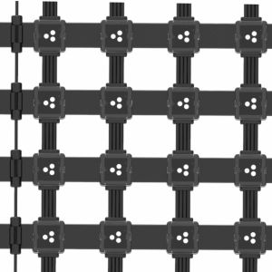 H2020-3Leds RGB LED Pixel Matrix Foldable for Media Facade Lighting