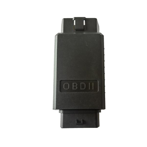 Buy OBD2 Enclosure Bend Pin Gold Plated Male Bend Pin Nickel Plated Female OBD2 Connector Black Color Housing at wholesale prices