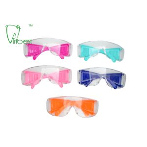 Transparent Dental Protective Wear , PC Lens Anti Dust Safety Glasses