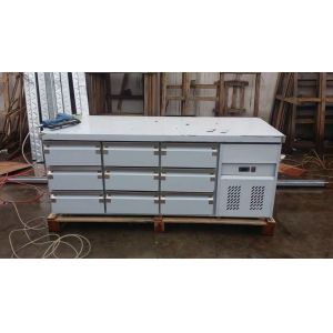 Durable Multipurpose Under Worktop Fridge , 220W Commercial Fridge Undercounter