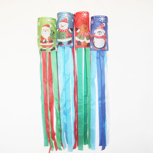 Buy Christmas wind sock santa claus/snowman/reindeer/penguin at wholesale prices