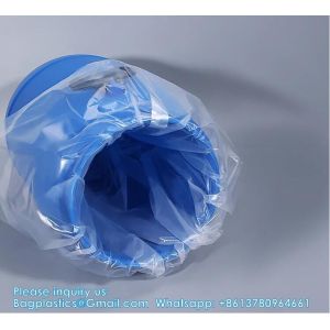 Plastic Manufacturer Supplies Durable Round Bottom Plastic Drum Barrel Liners