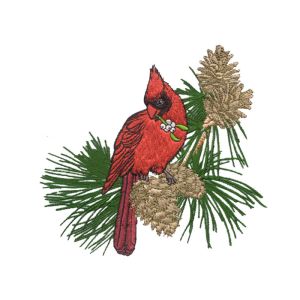 Quality Bird Machine and Home Embroidery Designs digitizing on the pinetree for sale