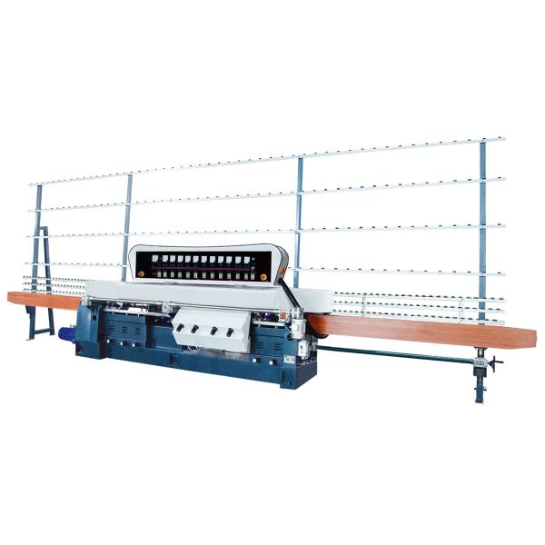 45 Degree Glass Grinding Polishing Equipment , Automatic Glass Double Edger Machine