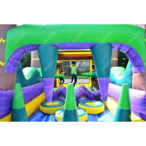 Commercial Kids Custom Jumping Bouncer Obstacle Bounce House