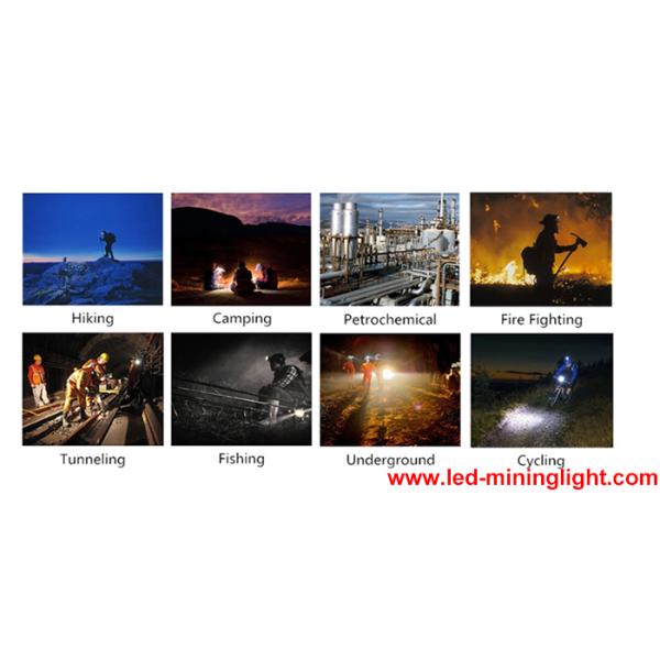 2.2Ah Rechargeable Miners Cap Lamps Cordless All In One Explosion Proof