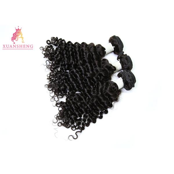 Double Drawn Deep Wave Peruvian Human Hair 150% Density No Smell