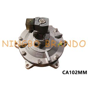 CA102MM 4'' Full Immersion Pulse Jet Valve For Bag Filter 24V DC 220V AC