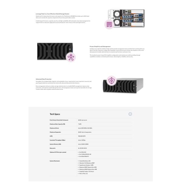 Lenovo ThinkSystem DE4800H Hybrid Storage Array