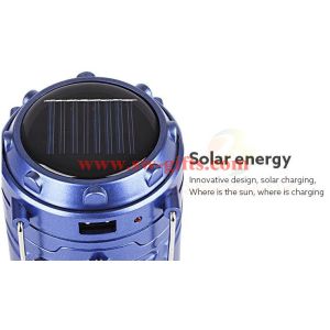 Plastic Multi-function Solar Camping Lantern Rechargeable,Portable Solar