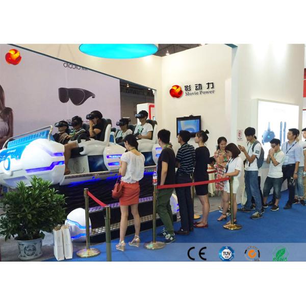 Interactive VR Equipment 12D Cinema 6 Seats 9D VR Family Shooting Simulator