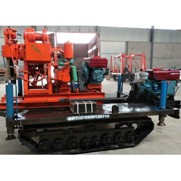 Professional Geological Drilling Rig Machine XY-200 Crawler Type 200m Drilling