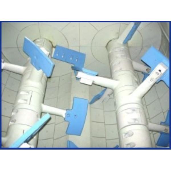 HZS90 Concrete Mixing Plant Double Shaft Paddle Mixer MAO1500 6.5T