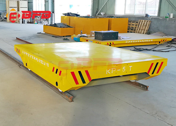 Buy High Frequency Busbar Powered Transfer Cart Q235 Material Easy Operation at wholesale prices