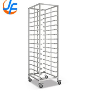 Quality RK Bakeware China-600*400 Stainless Steel Sinmag Double Oven Rack Baking Tray Trolley for sale