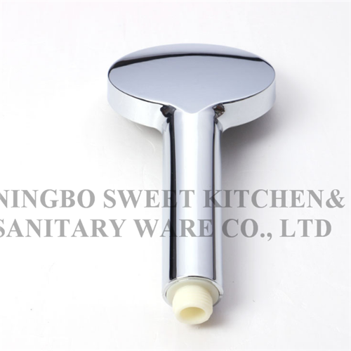 chrome plating shower head hand shower set round overhead shower rain shower ABS bathroom shower