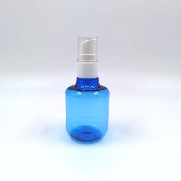 350ml Plastic PET Cosmetic Bottle With Cap Lotion Cream Pump