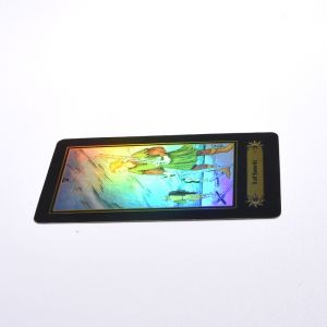 Customized Laser Tarot Gold Foil Card Holographic CMYK Printing