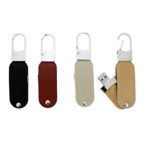 4gb swivel leather cle usb drive