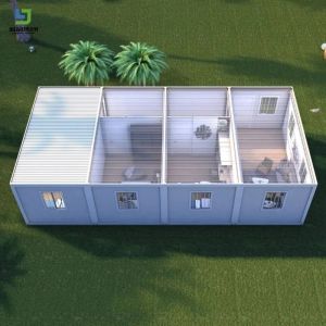 CE Approved Flat Pack Prefab Container House Sandwich Panel One Stop