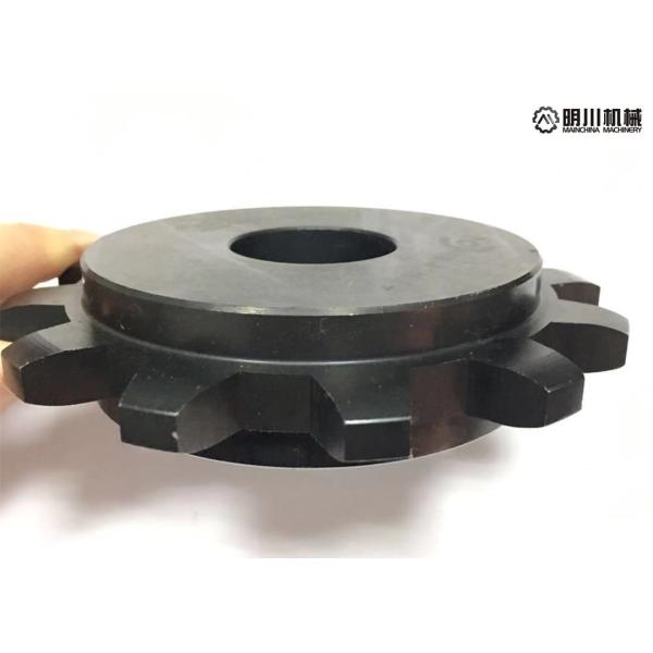 Customized Double Pitch Sprocket 45C Material Blacken Surface Treatment