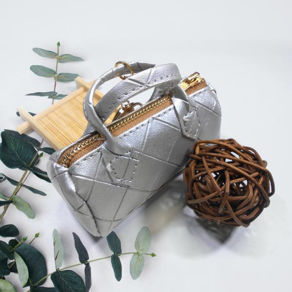 Buy Polyester Small Bag Keychain / Coin Pouch Keychain With Smooth Surface at wholesale prices